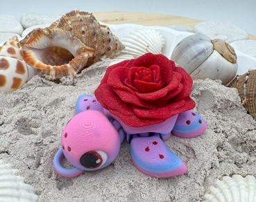 Baby Rosenschildkröte Anhänger
